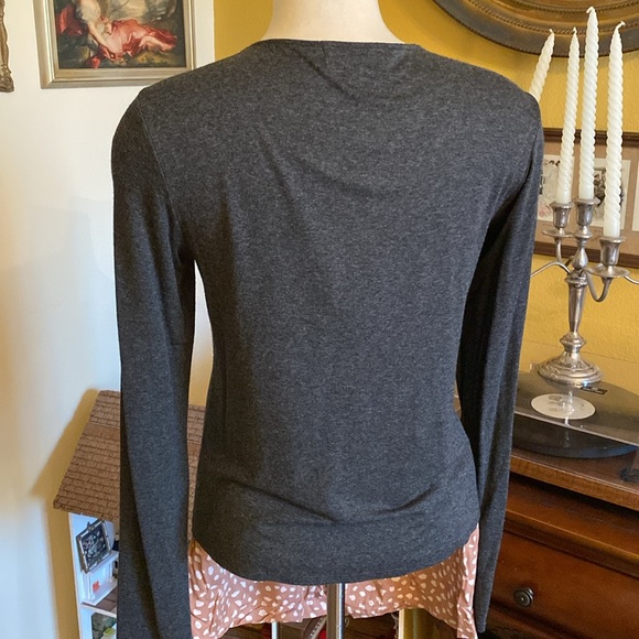 Michael stars, leather, gray, Moto jacket, size small. - Picture 4 of 6